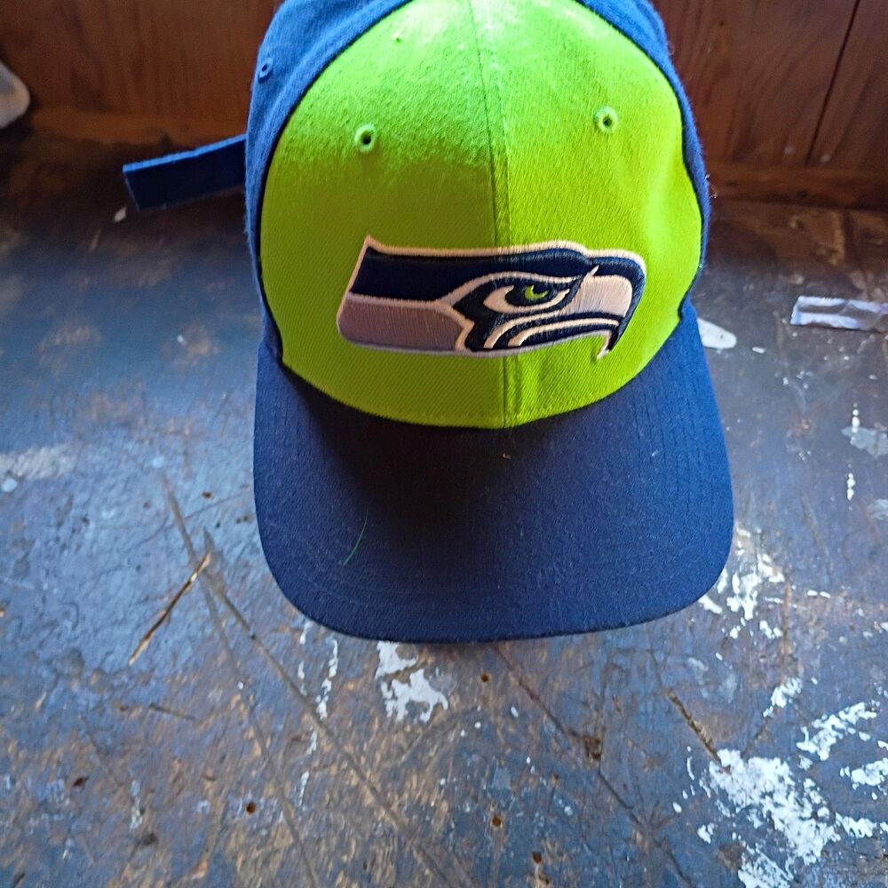 ’47 Seattle Seahawks NFL Football Snapback Hat, One Size, Blue/Green